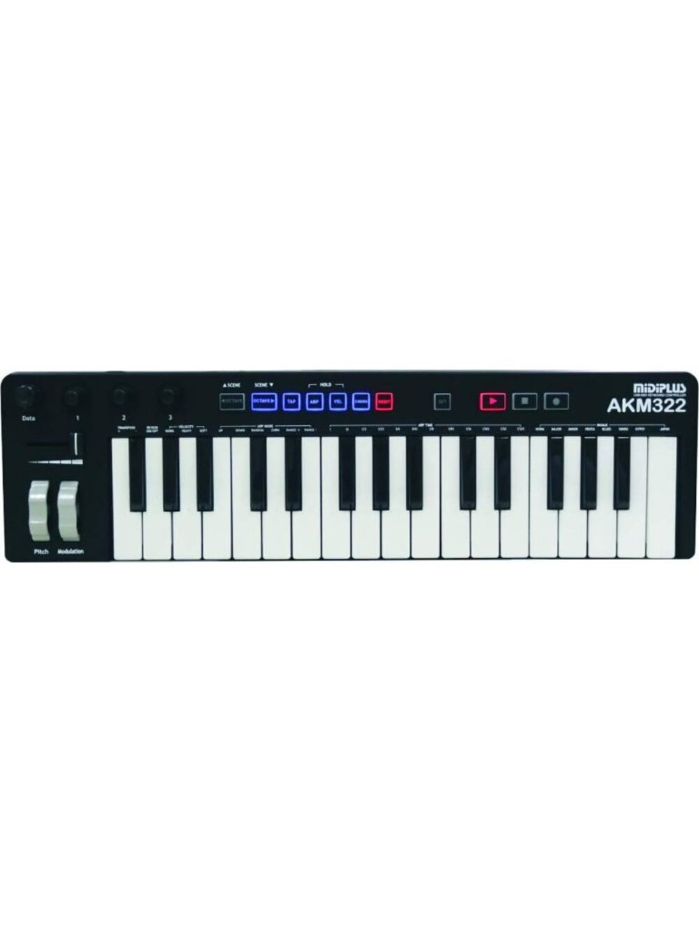 Compact 32-Key USB MIDI Keyboard Controller - Portable Music Production Tool
